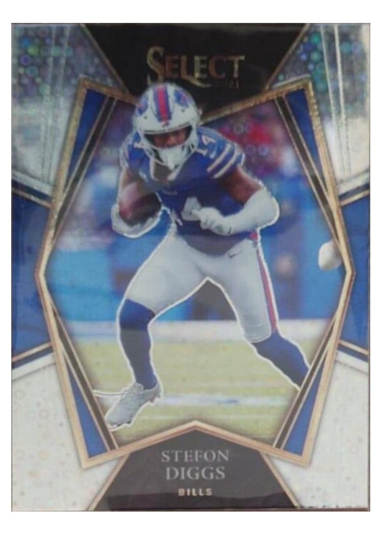 2021 Panini Select Base Set Stefon Diggs #106 card