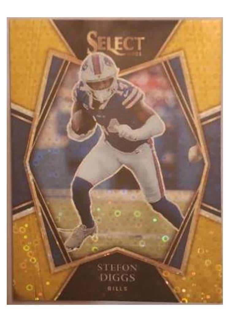2021 Panini Select Base Set Stefon Diggs #106 card