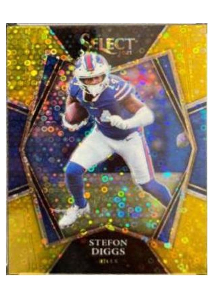 2021 Panini Select Base Set Stefon Diggs #106 card