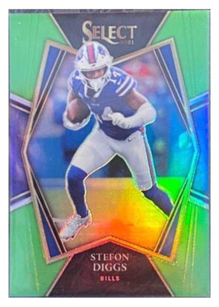 2021 Panini Select Base Set Stefon Diggs #106 card