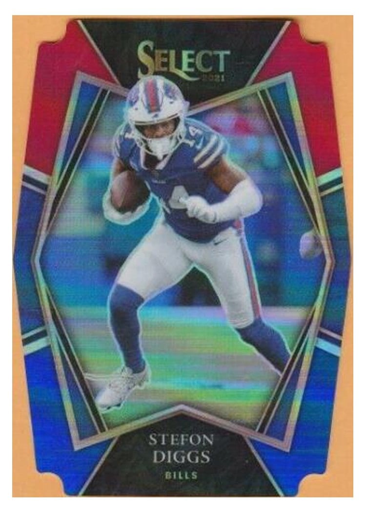 2021 Panini Select Base Set Stefon Diggs #106 card