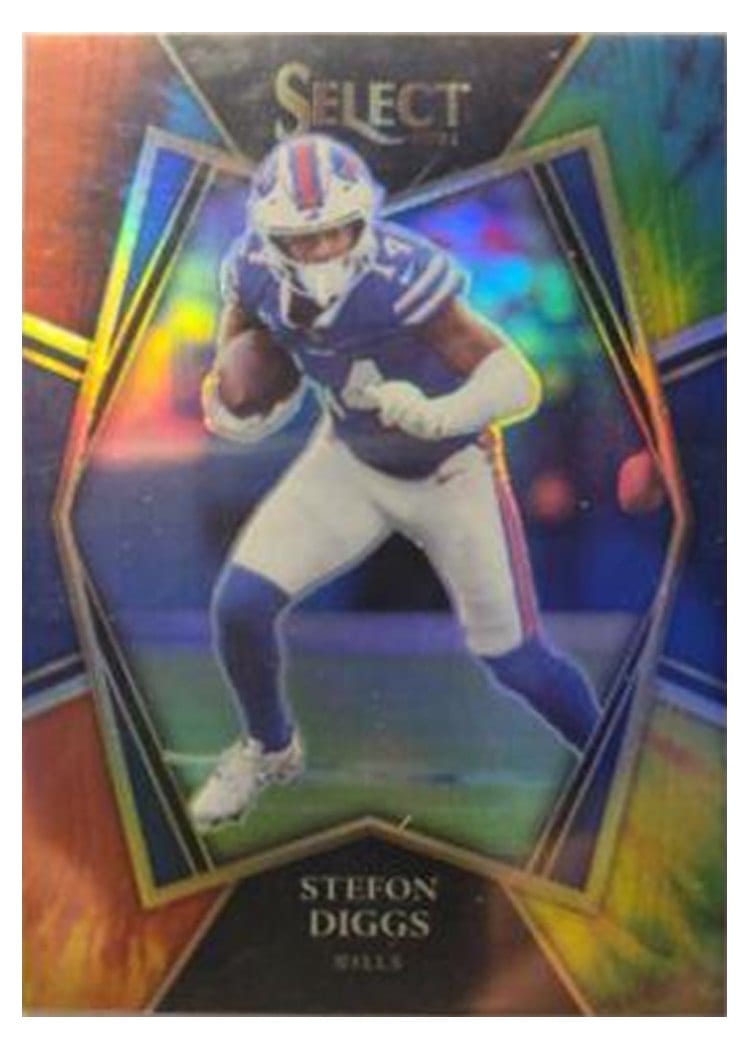 2021 Panini Select Base Set Stefon Diggs #106 card