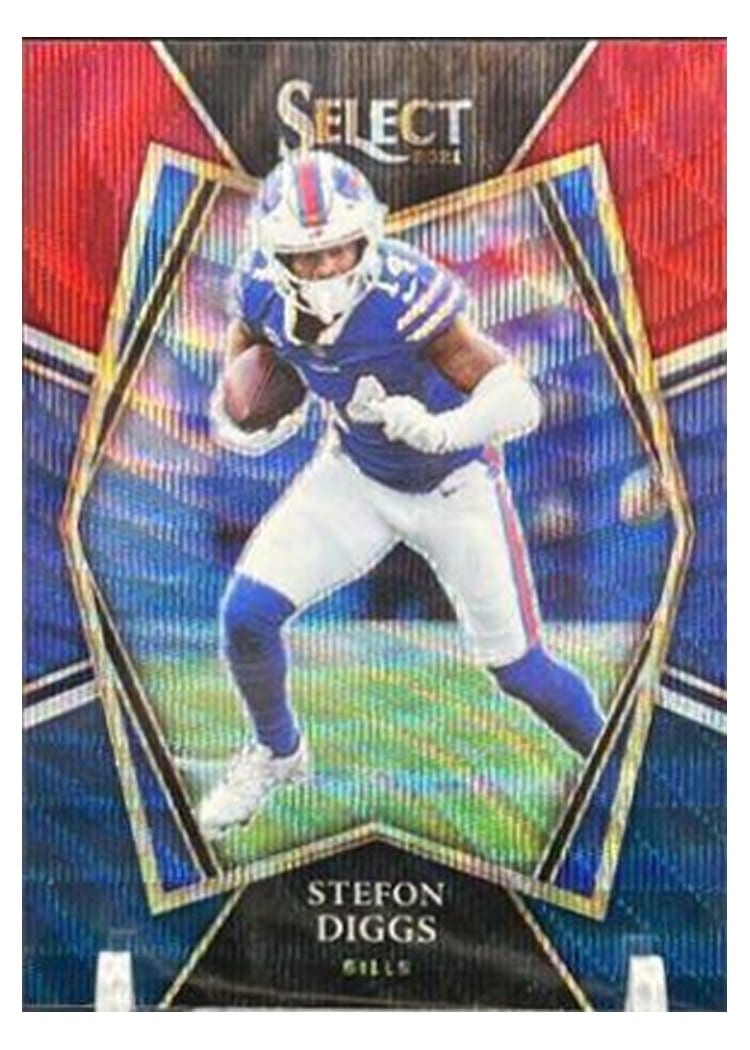 2021 Panini Select Base Set Stefon Diggs #106 card