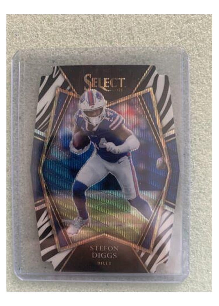 2021 Panini Select Base Set Stefon Diggs #106 card