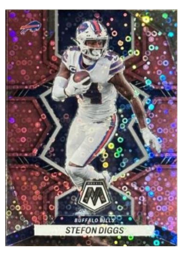 2022 Panini Mosaic Base Set Stefon Diggs No Huddle Pink #21 card