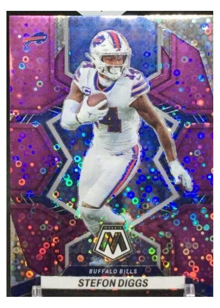 2022 Panini Mosaic Base Set Stefon Diggs #21 card