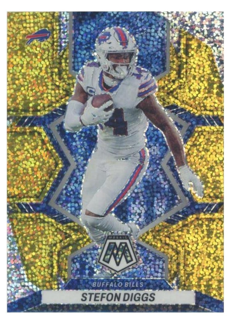 2022 Panini Mosaic Base Set Stefon Diggs #21 card