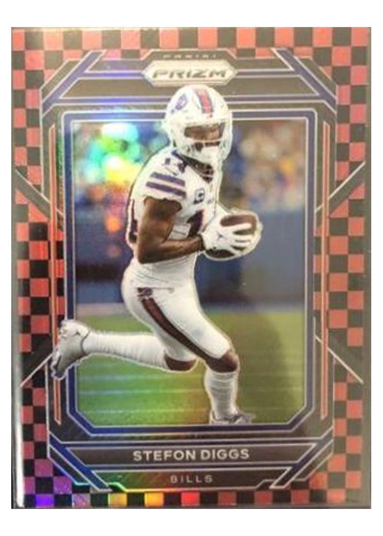2022 Panini Prizm Base Set Stefon Diggs #31 card