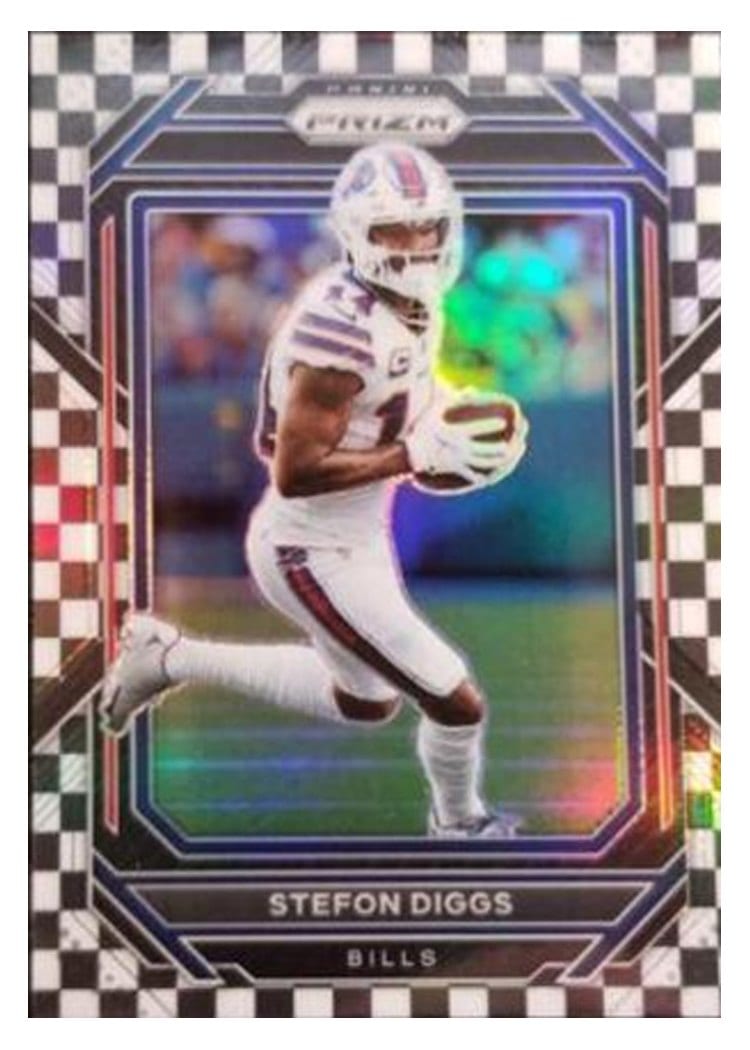 2022 Panini Prizm Base Set Stefon Diggs #31 card