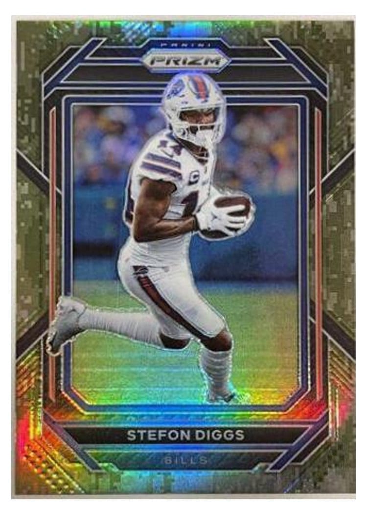 2022 Panini Prizm Base Set Stefon Diggs #31 card