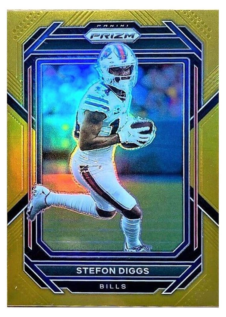 2022 Panini Prizm Base Set Stefon Diggs #31 card