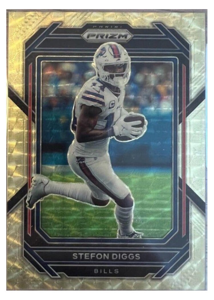 2022 Panini Prizm Base Set Stefon Diggs #31 card