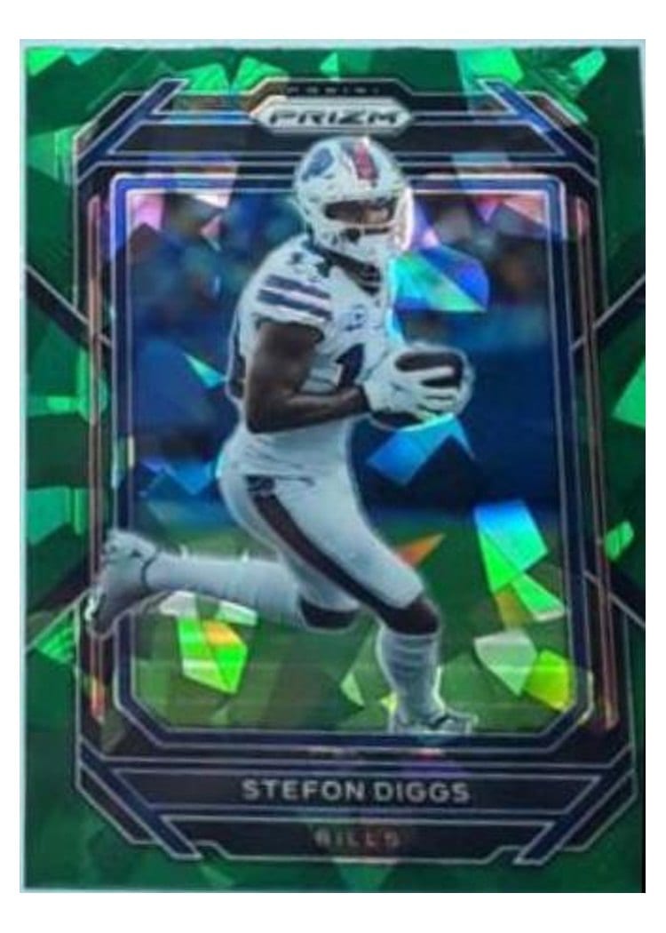 2022 Panini Prizm Base Set Stefon Diggs #31 card