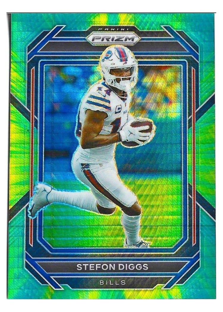 2022 Panini Prizm Base Set Stefon Diggs #31 card