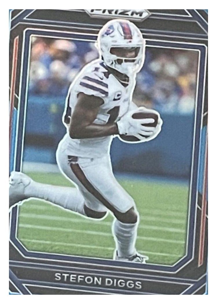 2022 Panini Prizm Base Set Stefon Diggs #31 card