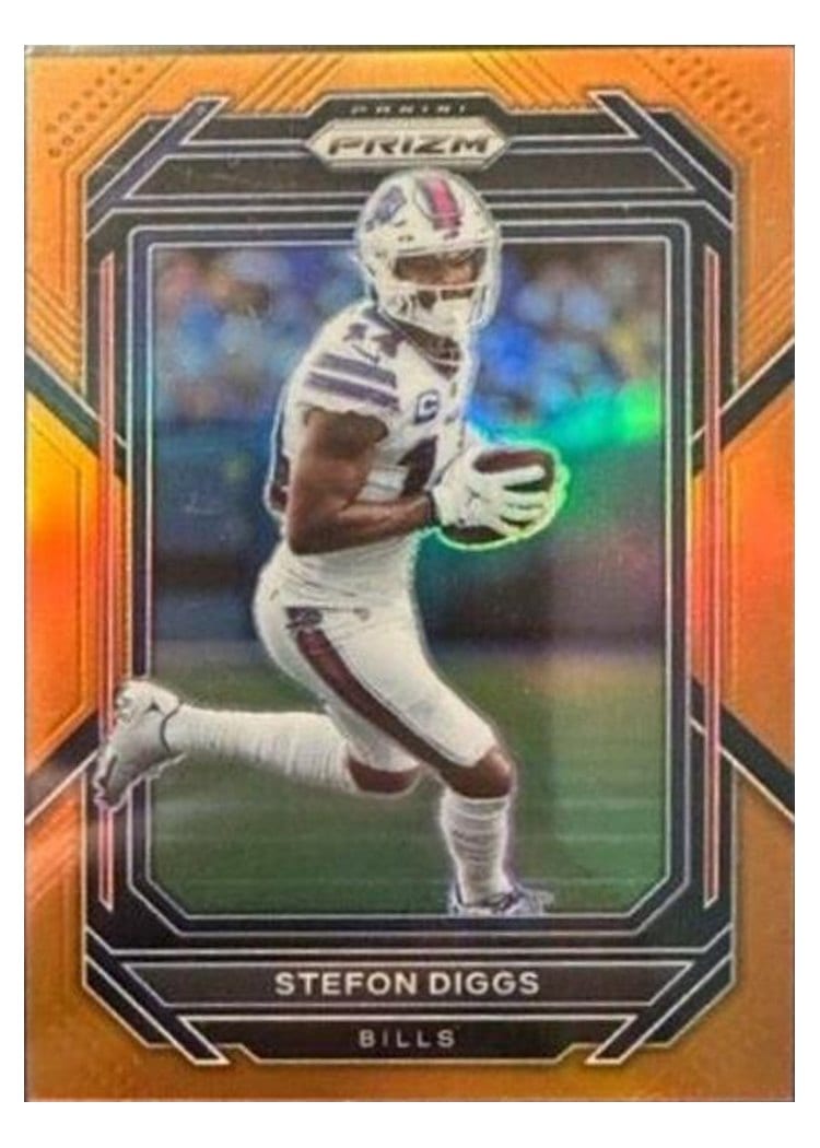 2022 Panini Prizm Base Set Stefon Diggs #31 card
