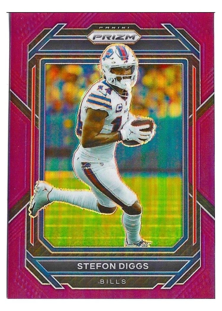 2022 Panini Prizm Base Set Stefon Diggs #31 card
