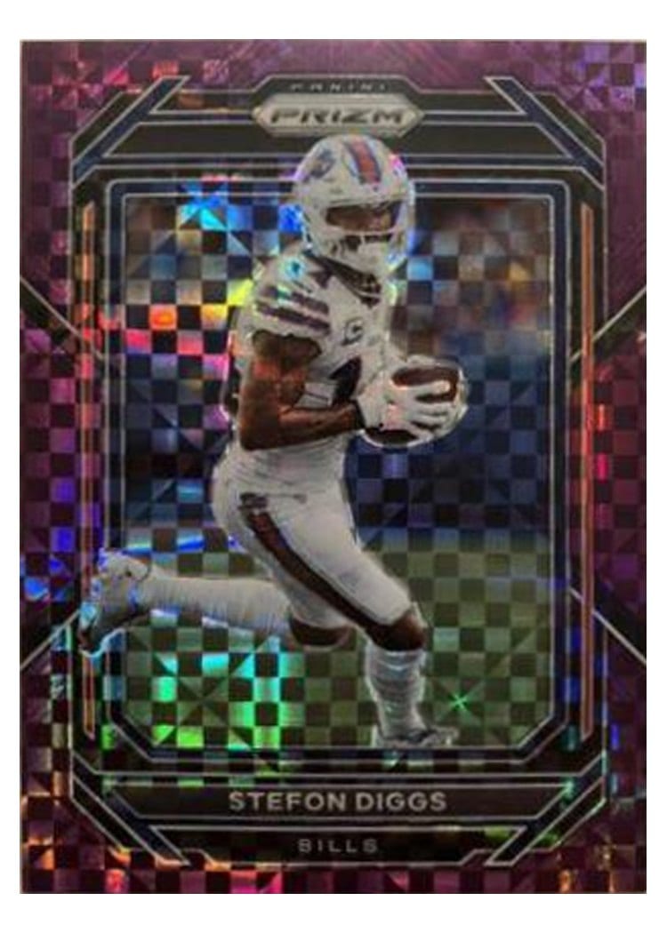2022 Panini Prizm Base Set Stefon Diggs #31 card