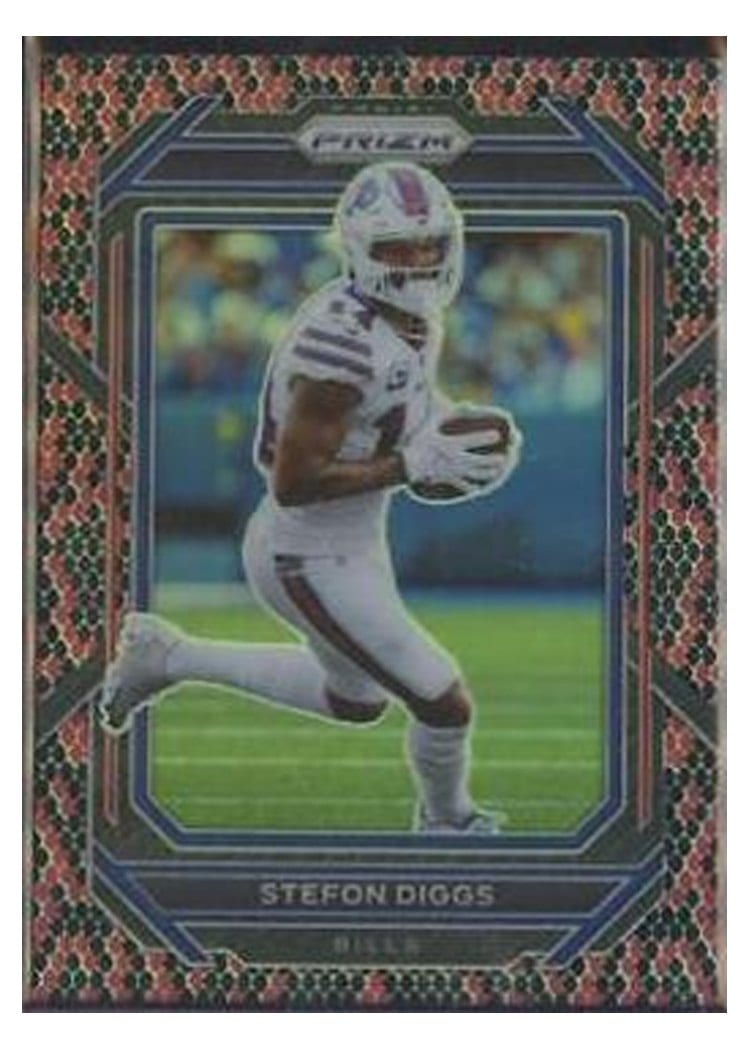 2022 Panini Prizm Base Set Stefon Diggs #31 card