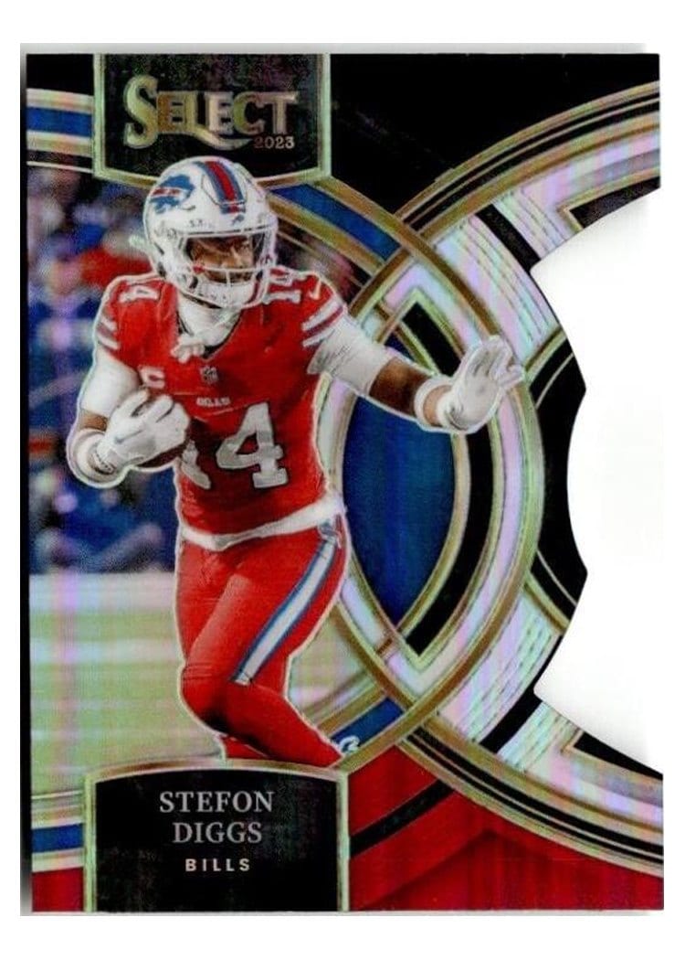 2023 Panini Select Base Set Stefon Diggs #187 card