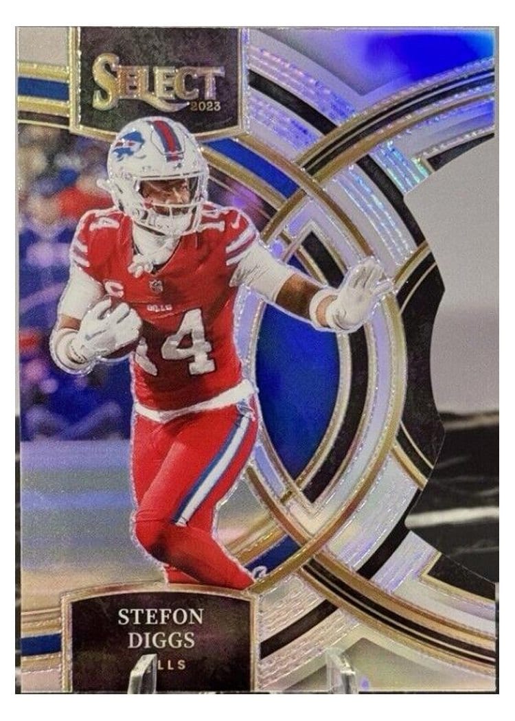 2023 Panini Select Base Set Stefon Diggs #187 card