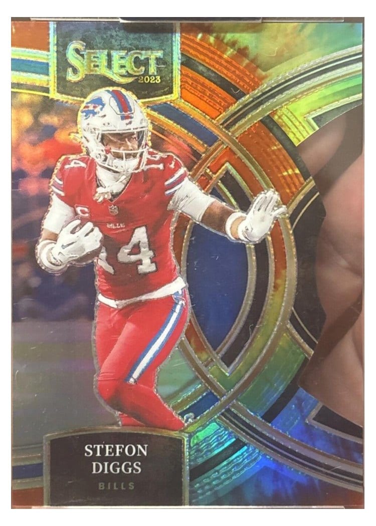 2023 Panini Select Base Set Stefon Diggs #187 card