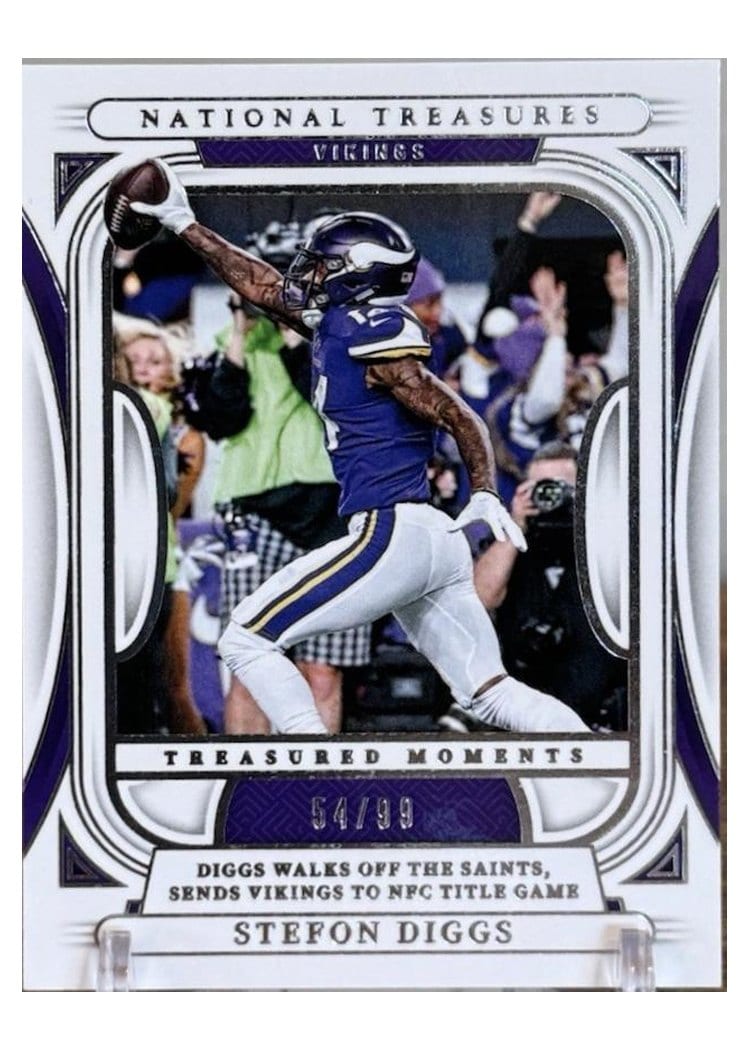 2024 Panini National Treasures Treasured Moments Stefon Diggs #11 card