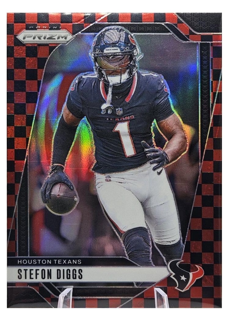 2024 Panini Prizm Base Set Stefon Diggs #114 card