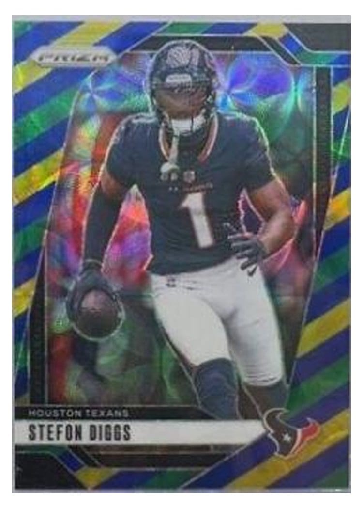 2024 Panini Prizm Base Set Stefon Diggs #114 card