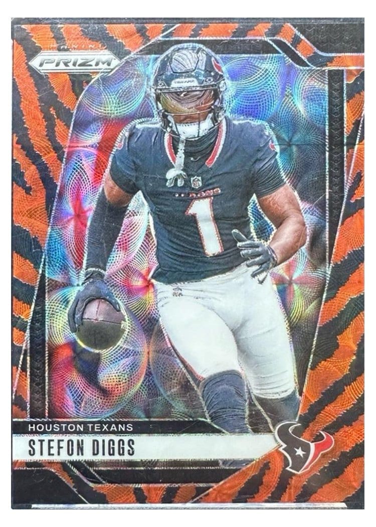 2024 Panini Prizm Base Set Stefon Diggs #114 card