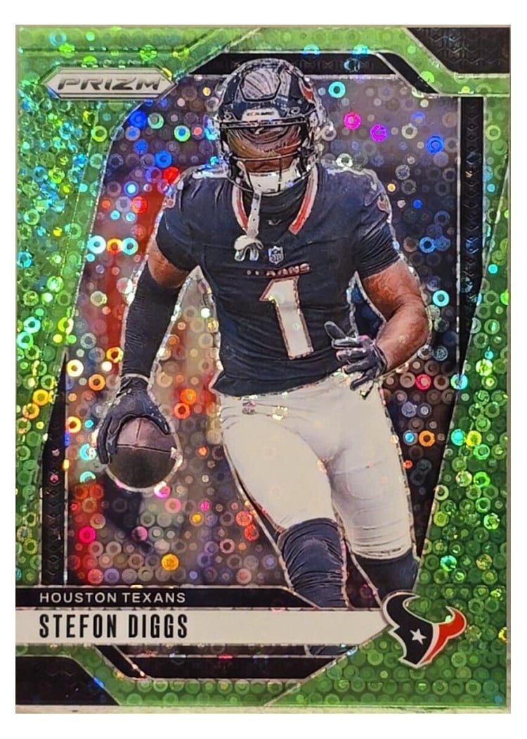 2024 Panini Prizm Base Set Stefon Diggs #114 card