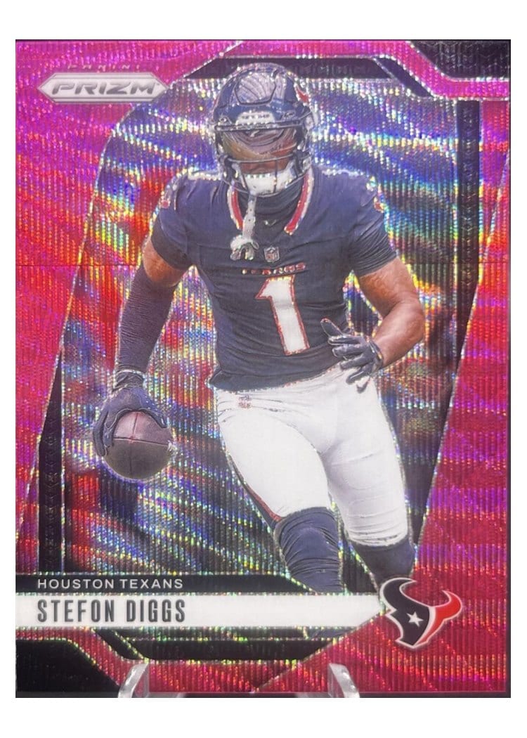 2024 Panini Prizm Base Set Stefon Diggs #114 card