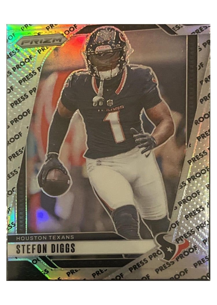 2024 Panini Prizm Base Set Stefon Diggs #114 card