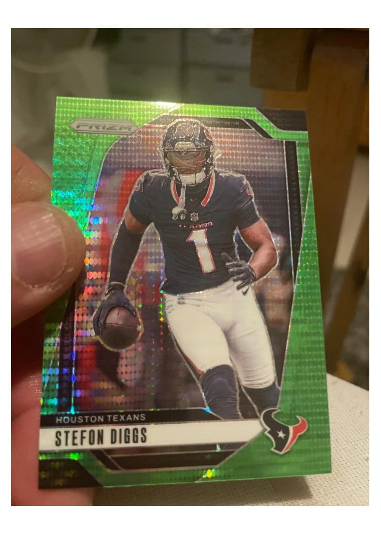 2024 Panini Prizm Base Set Stefon Diggs #114 card