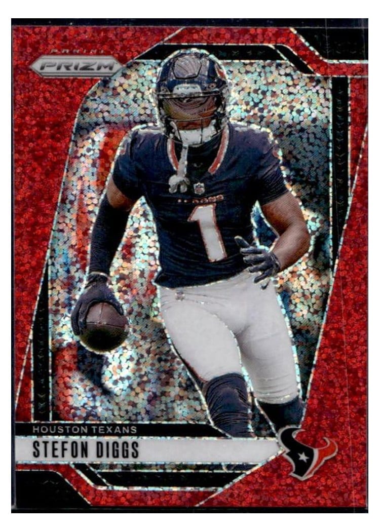 2024 Panini Prizm Base Set Stefon Diggs #114 card