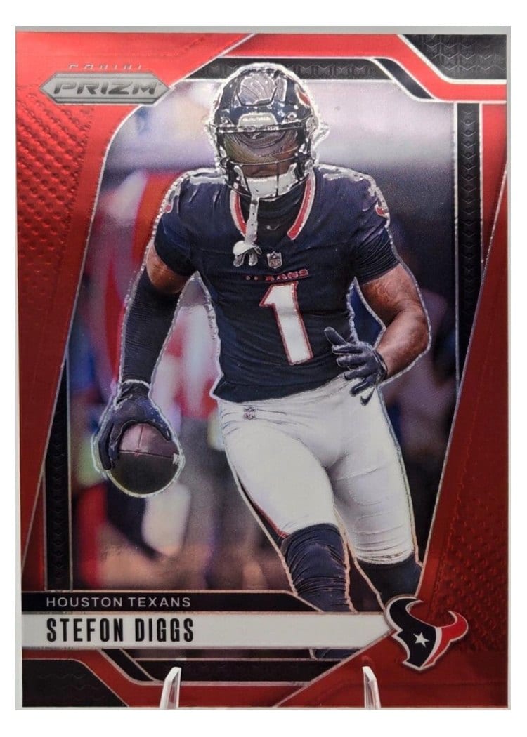 2024 Panini Prizm Base Set Stefon Diggs #114 card