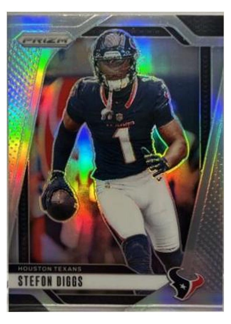 2024 Panini Prizm Base Set Stefon Diggs #114 card