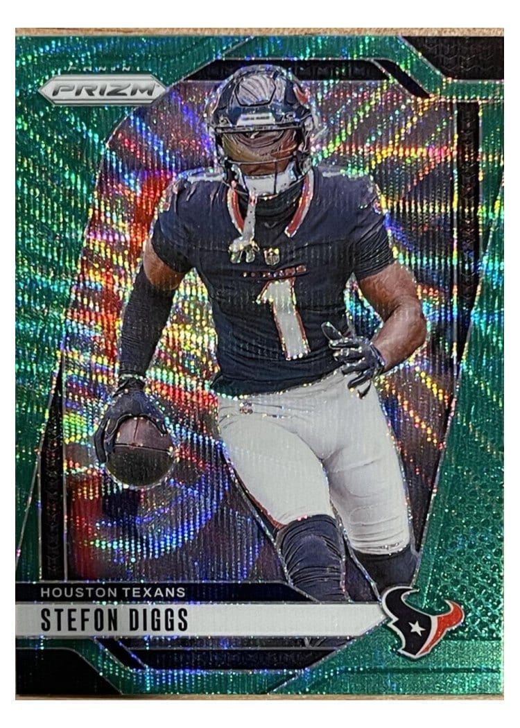 2024 Panini Prizm Base Set Stefon Diggs #114 card
