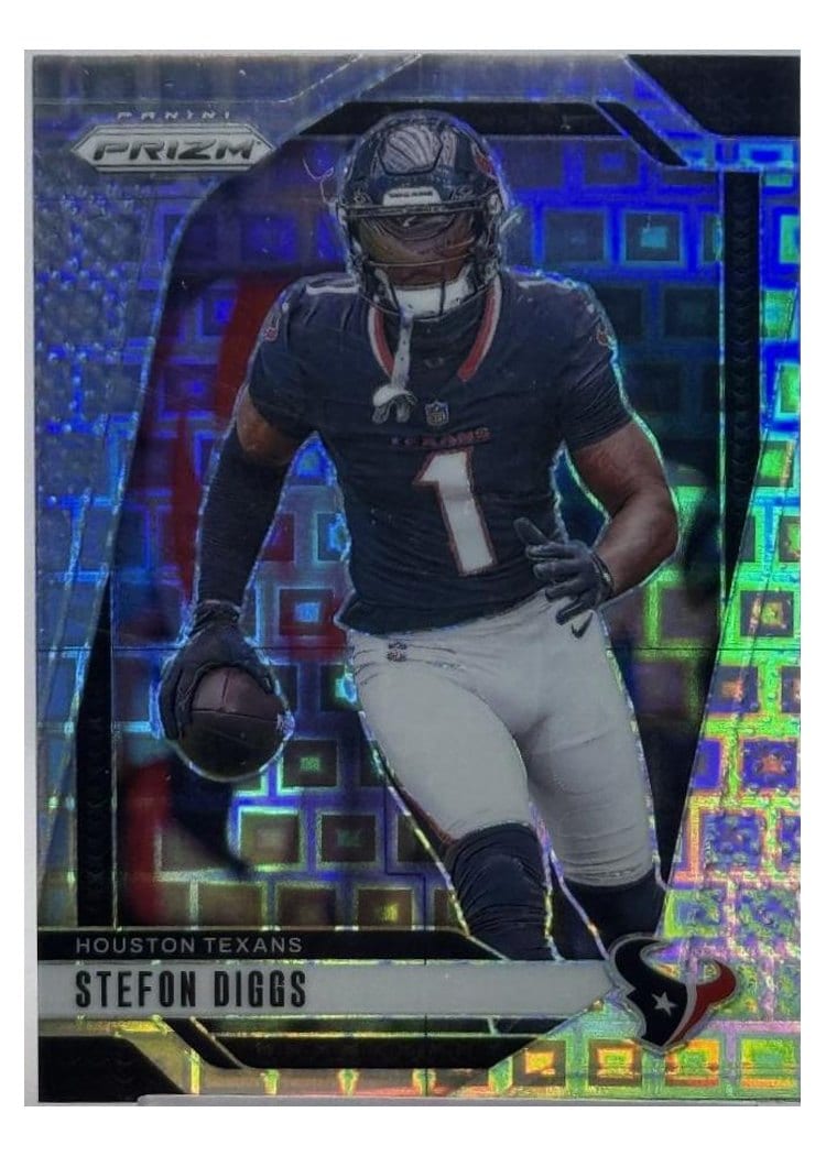 2024 Panini Prizm Base Set Stefon Diggs #114 card