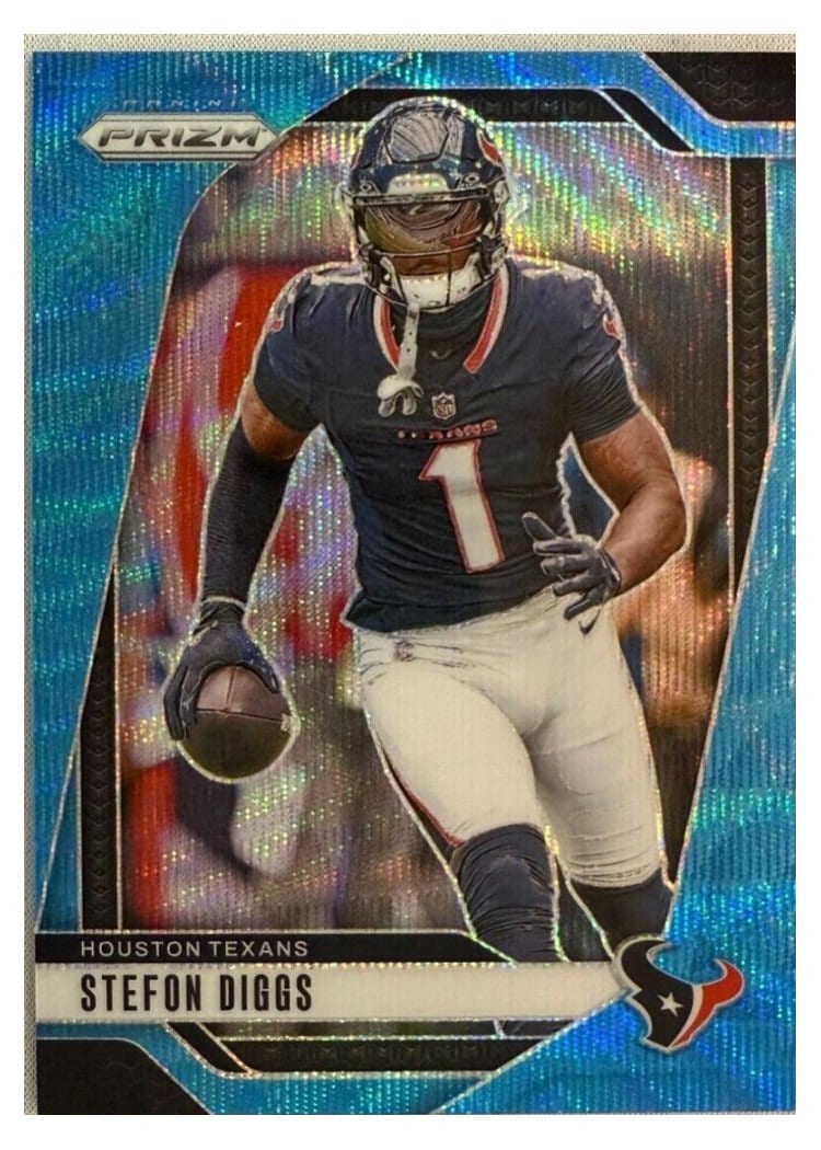2024 Panini Prizm Base Set Stefon Diggs #114 card