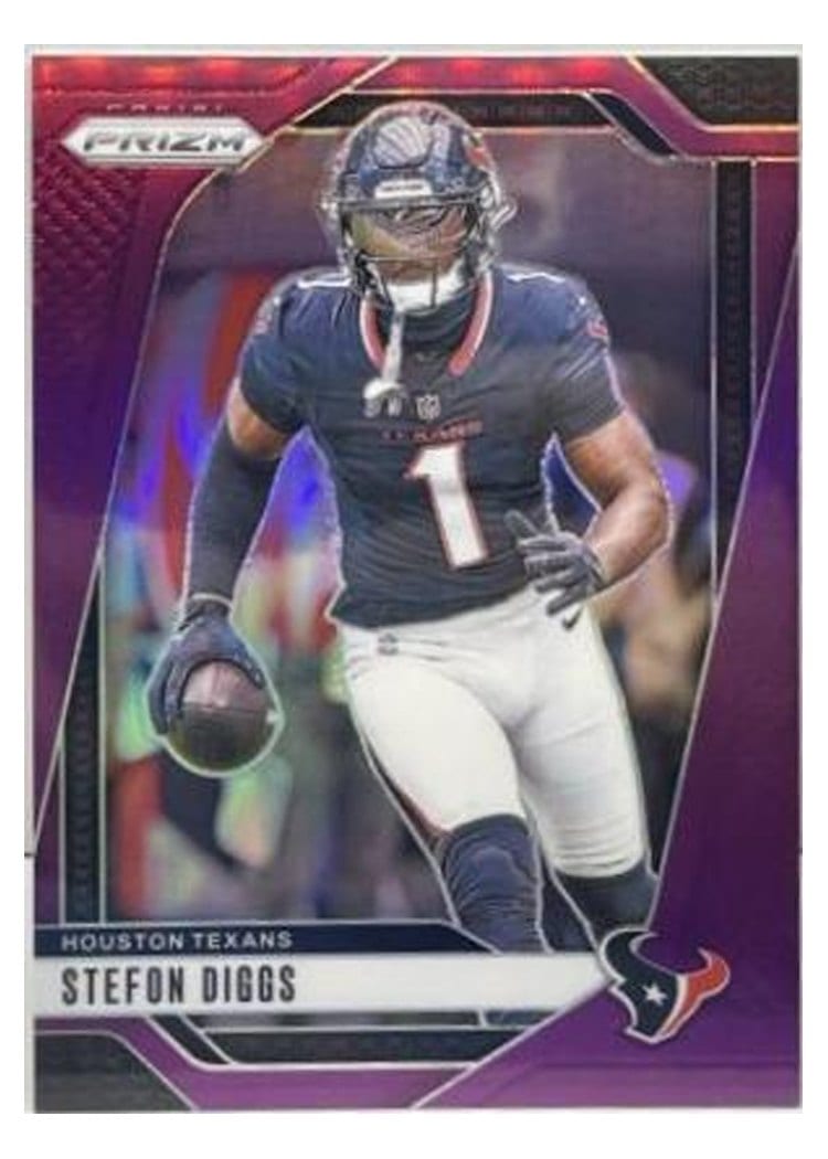 2024 Panini Prizm Base Set Stefon Diggs #114 card