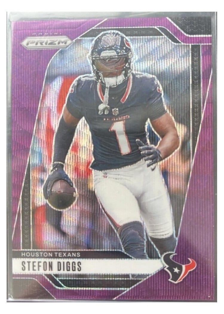 2024 Panini Prizm Base Set Stefon Diggs #114 card