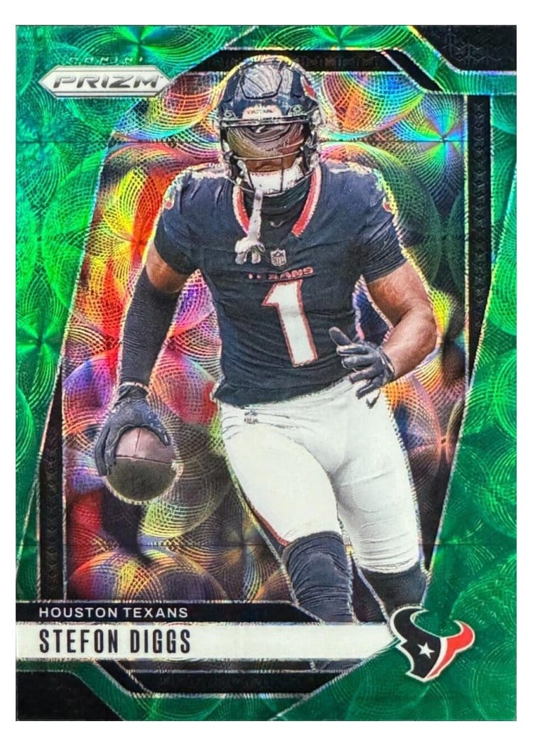 2024 Panini Prizm Base Set Stefon Diggs #114 card