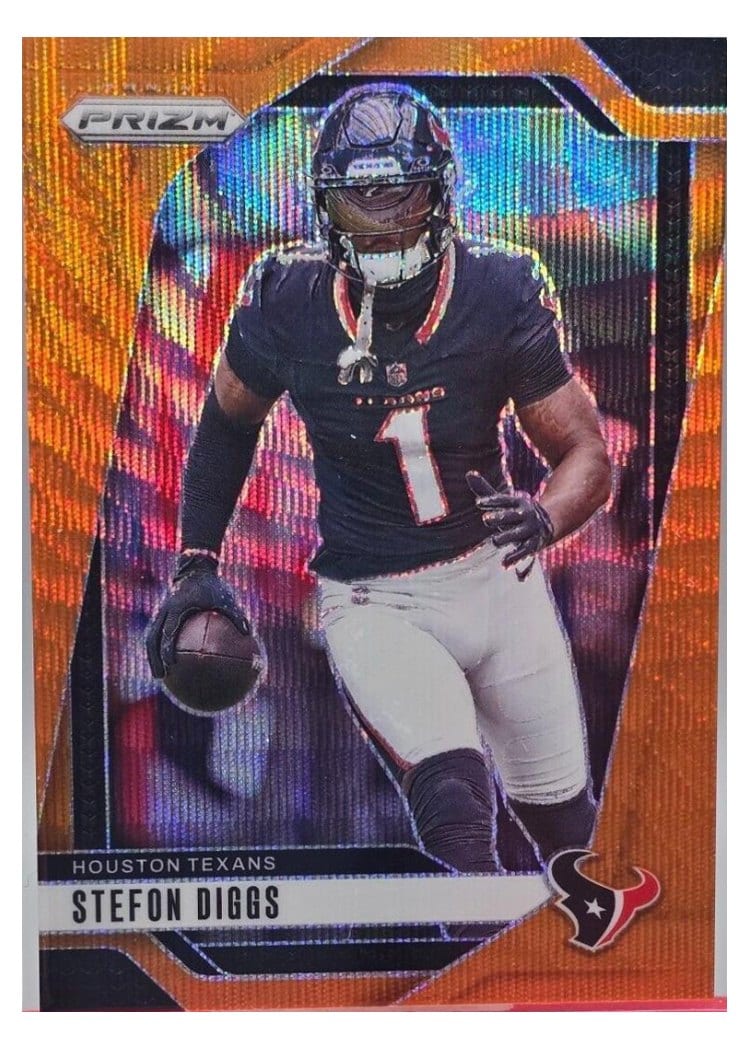 2024 Panini Prizm Base Set Stefon Diggs #114 card