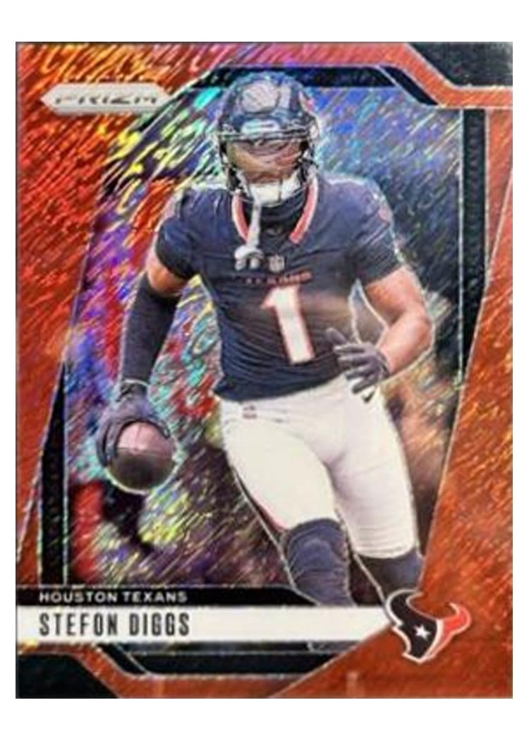 2024 Panini Prizm Base Set Stefon Diggs #114 card