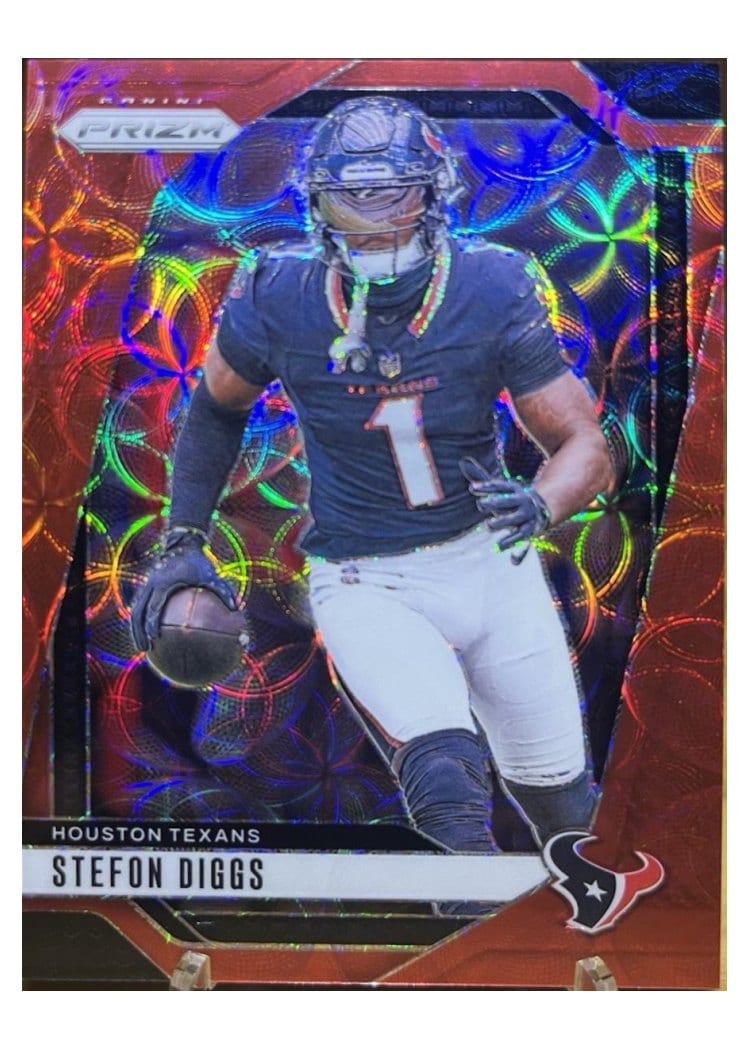 2024 Panini Prizm Base Set Stefon Diggs #114 card