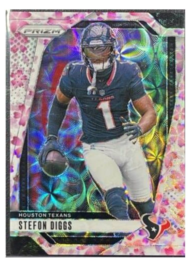 2024 Panini Prizm Base Set Stefon Diggs #114 card