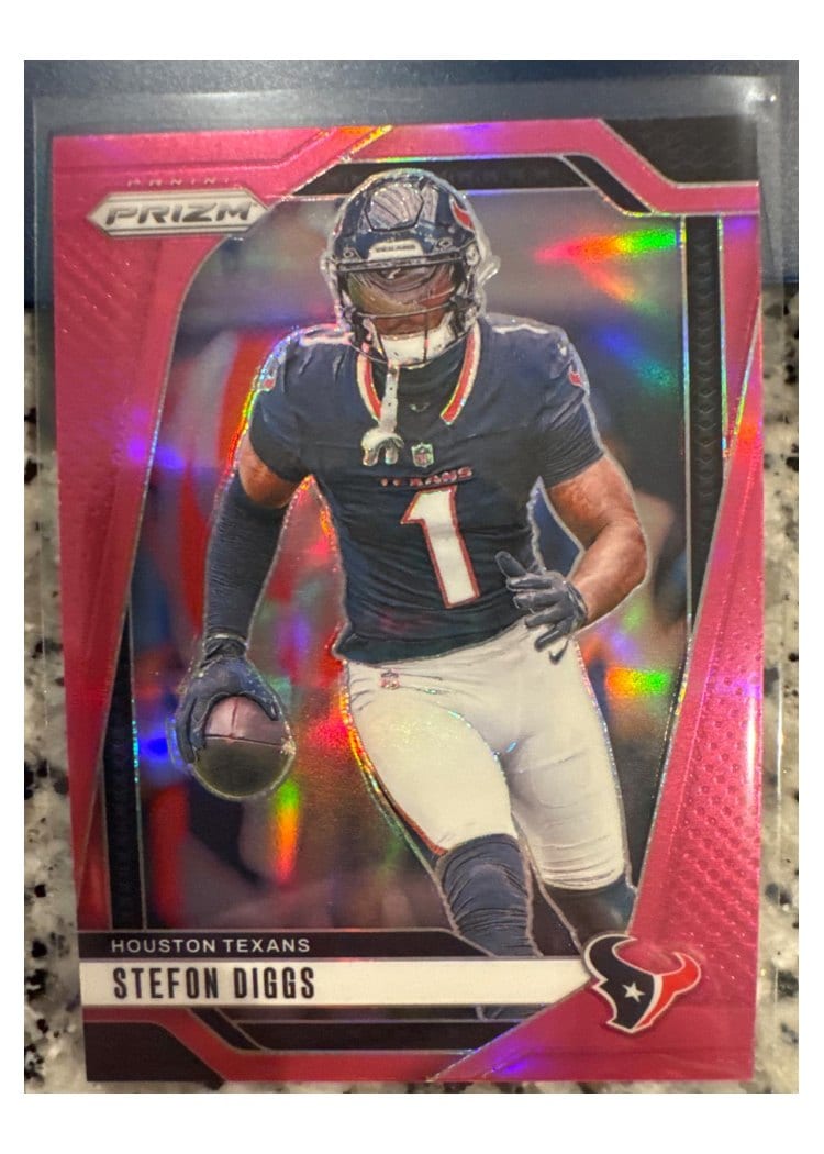 2024 Panini Prizm Base Set Stefon Diggs #114 card