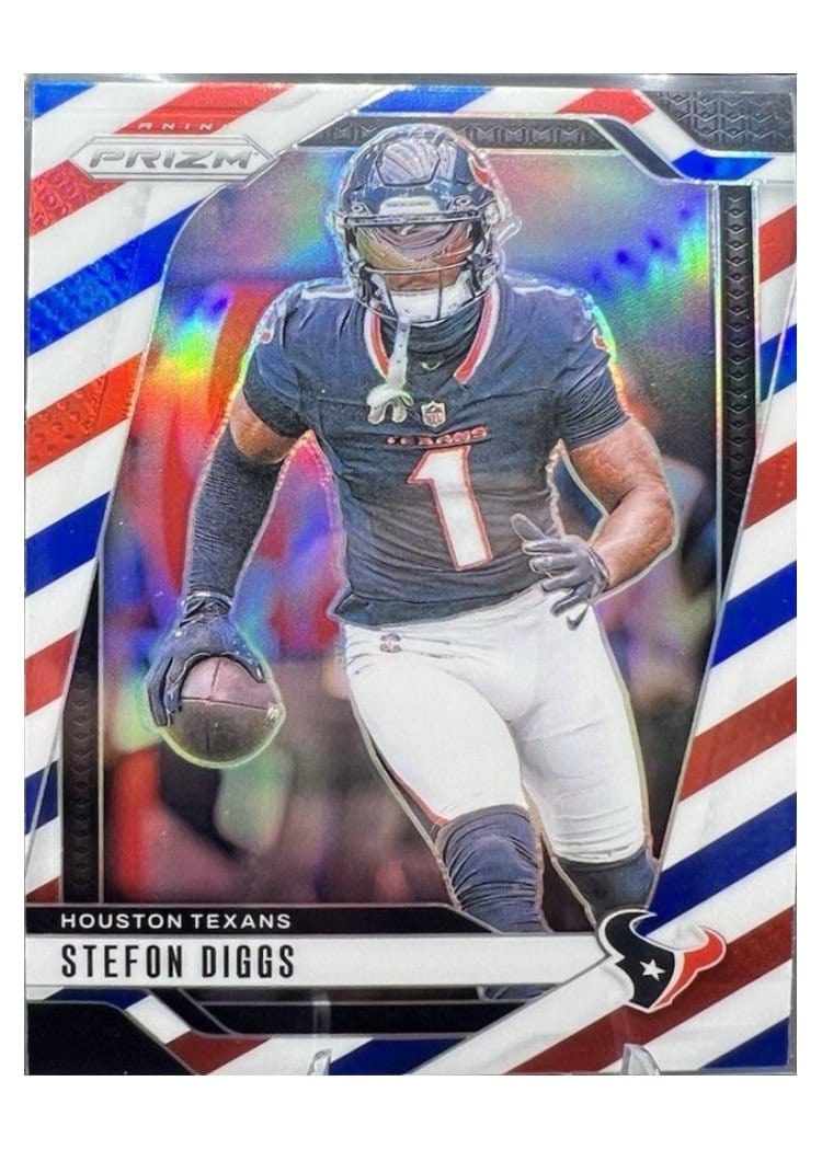 2024 Panini Prizm Base Set Stefon Diggs #114 card
