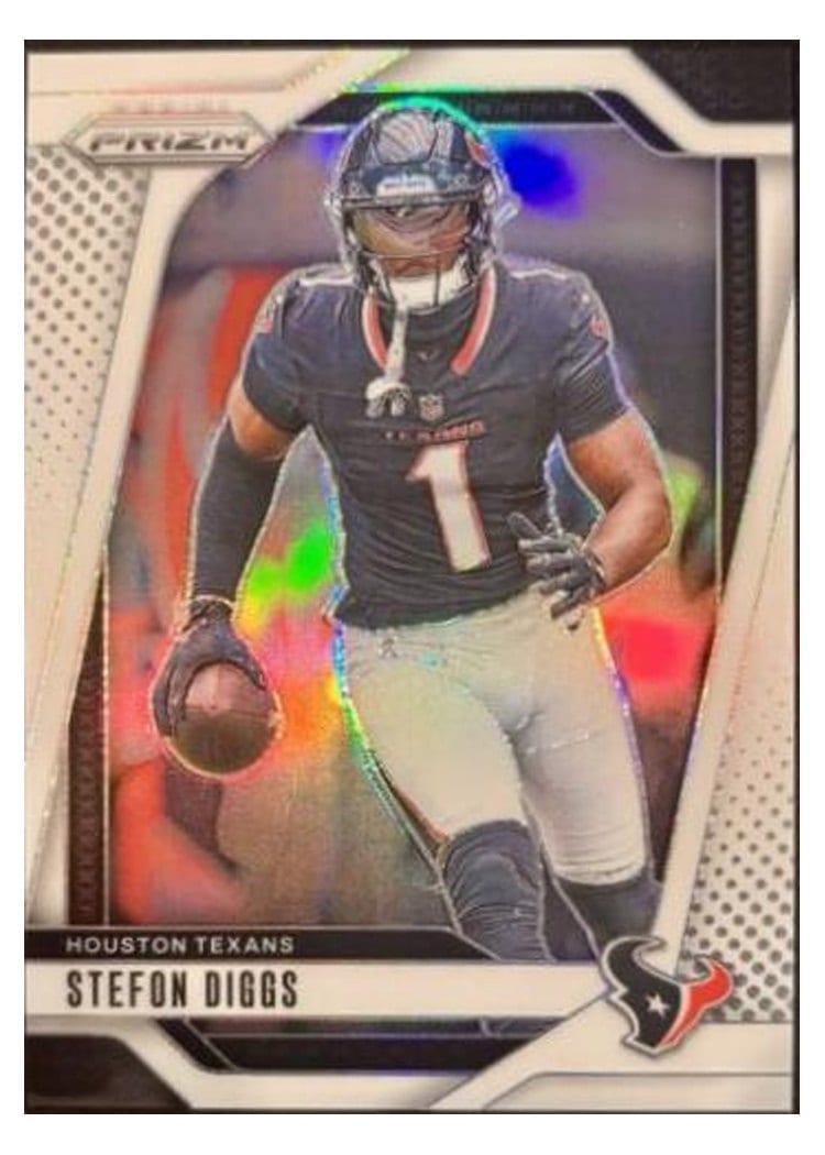2024 Panini Prizm Base Set Stefon Diggs #114 card